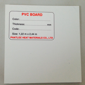 Tấm nhựa PVC Phát Lộc chống ăn mòn làm bồn chứa hóa chất