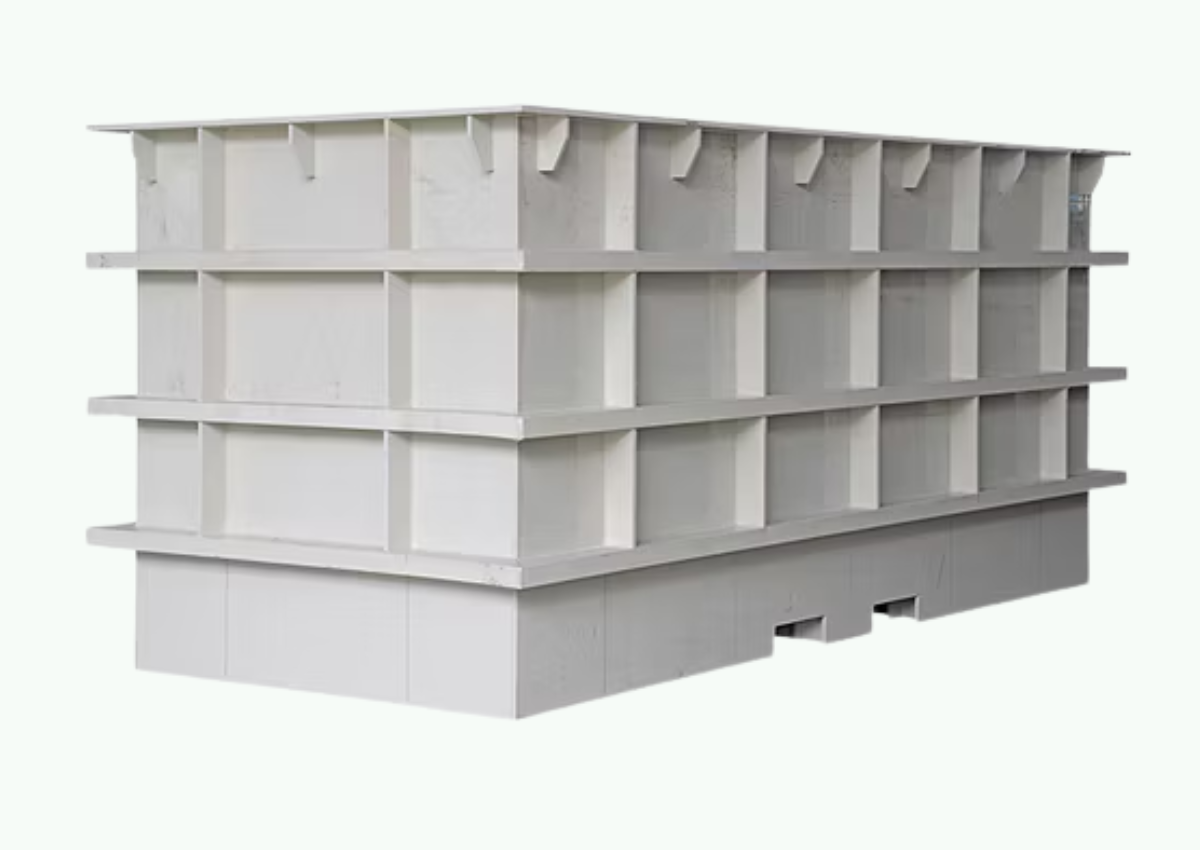 Thiết kể tấm PP làm bồn bể mạ xi Thiết kể tấm PP làm bồn bể mạ xi