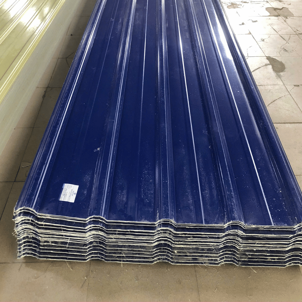 Tôn nhựa PVC ASA 7 sóng vuông