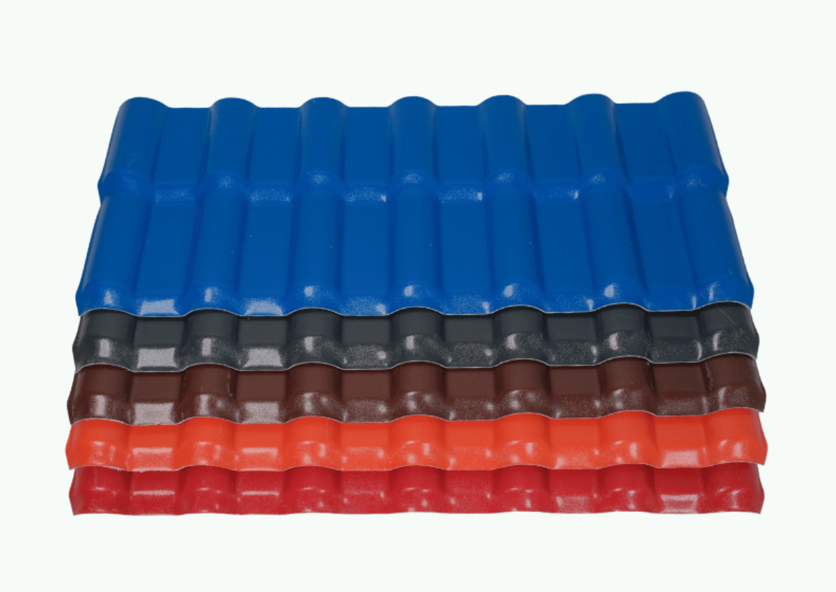 Tôn nhựa PVC ASA 7 sóng