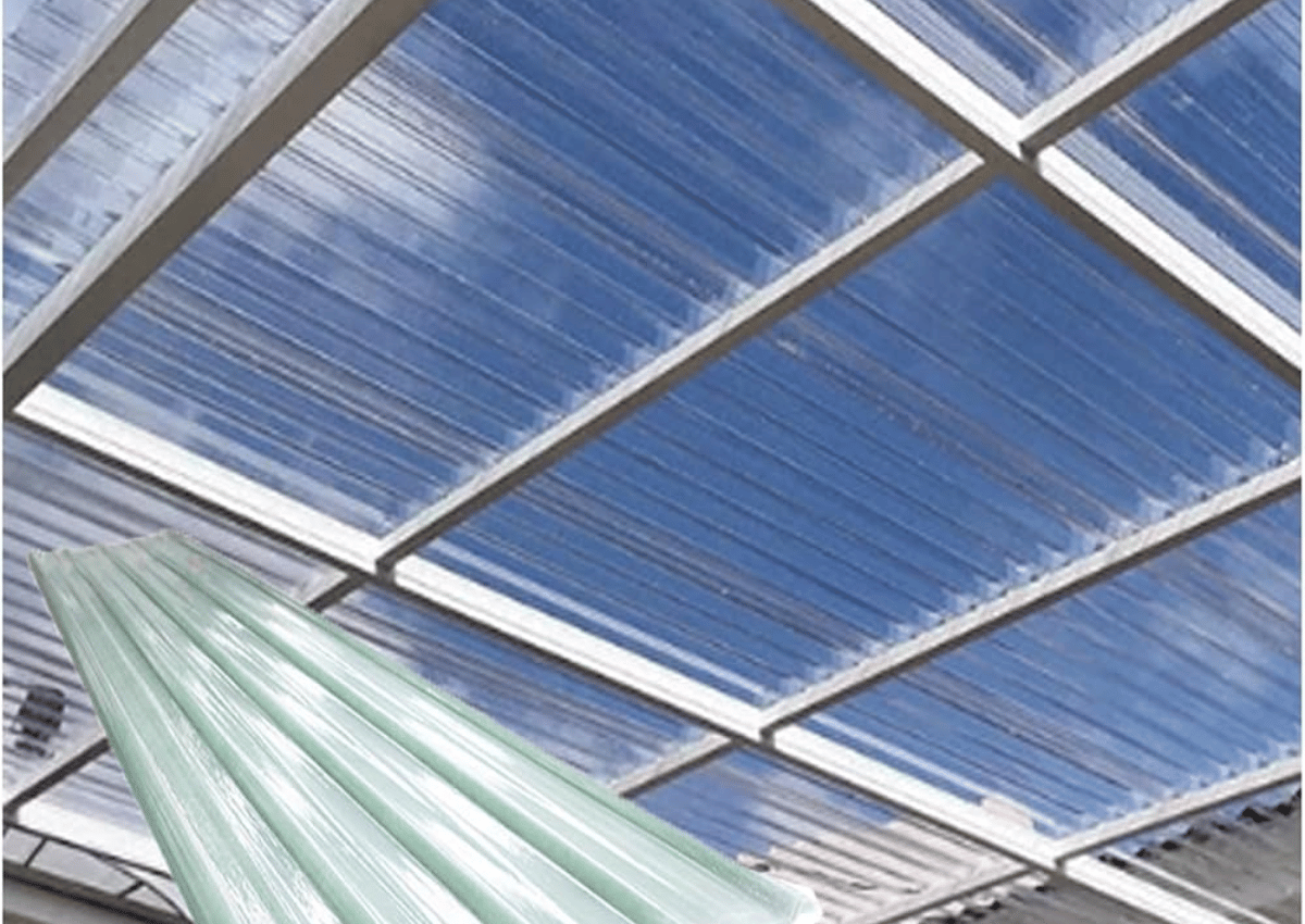 Tấm lợp lấy sáng polycarbonate 11 sóng vuông 6 Ứng dụng đa dạng của tấm lợp lấy sáng polycarbonate 11 sóng vuông