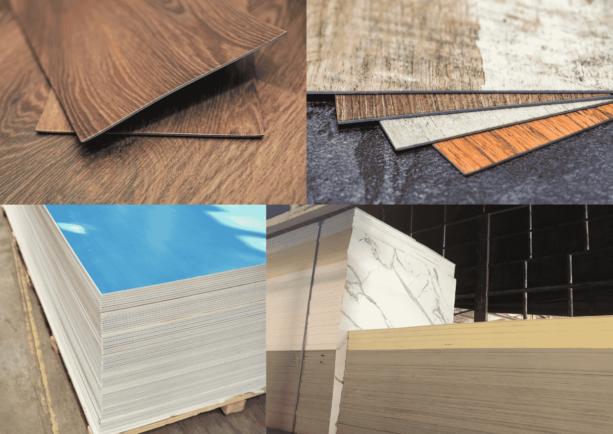 Các tấm PVC phố biến hiện nay