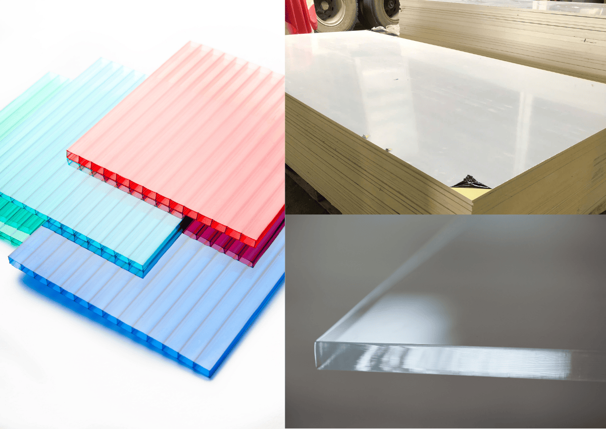 So sánh các tấm nhựa trong suốt cứng polycarbonate, PVC, acrylic - Tấm nhựa nào tốt nhất hiện nay? 3 Tấm nhựa trong suốt cứng nào tốt nhất hiện nay