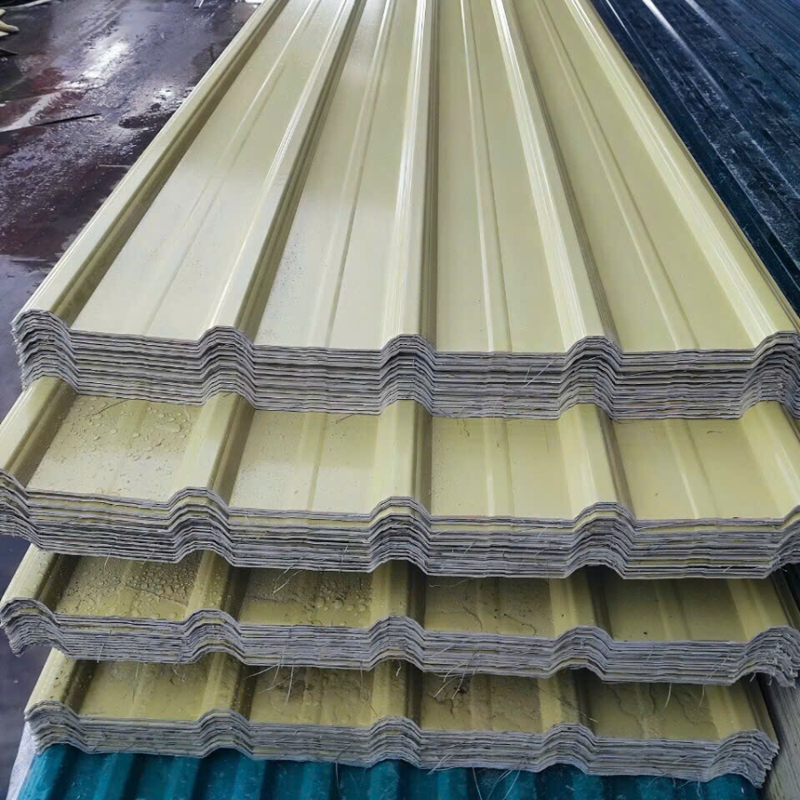Tôn nhựa PVC/ASA 5 sóng vuông-2