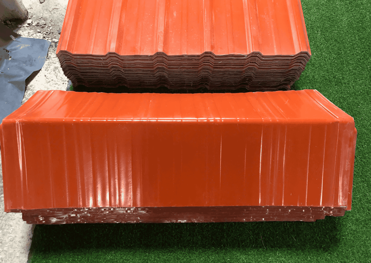 Tôn nhựa PVC/ASA 5 sóng vuông 5 Tôn nhựa PVCASA 5 sóng vuông