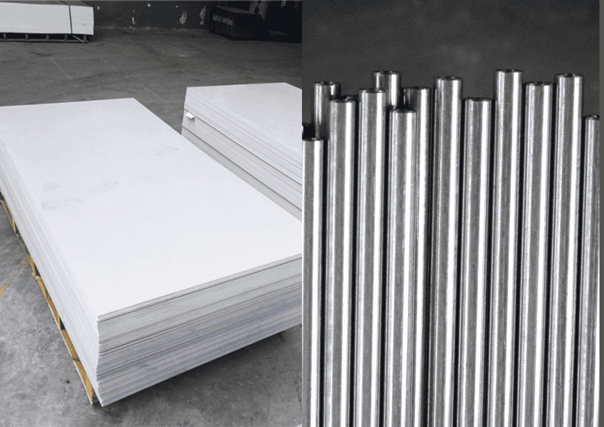 PVC với inox trong môi trường axit: lựa chọn nào bền và kinh tế hơn? 3 So sánh PVC với inox trong môi trường axit