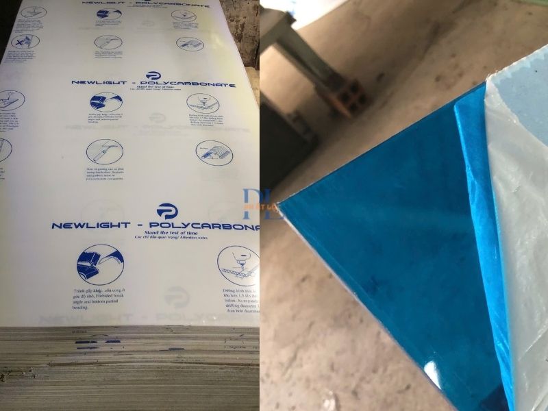 Nhựa kỹ thuật Phát Lộc PVC, PP, Polycarbonate, PVC ASA cho công nghiệp & xây dựng 7 Tấm lợp lấy sáng Polycarbonate dạng phẳng