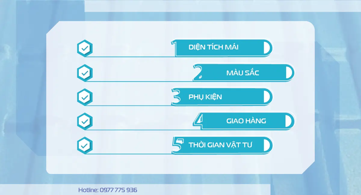 Huớng dẫn lấy Báo Giá Ngói Nhựa PVC/ASA
