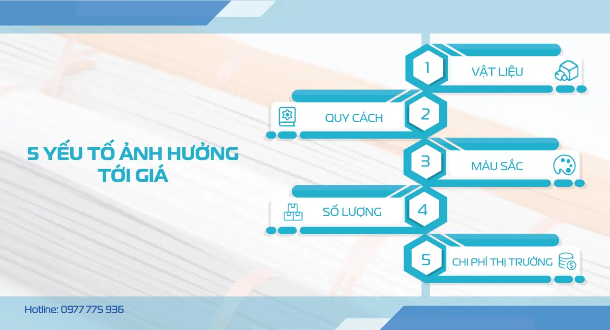Yếu tố ảnh hưởng giá que hàn nhựa - Bảng Giá Que Hàn Nhựa Quý 2-2026