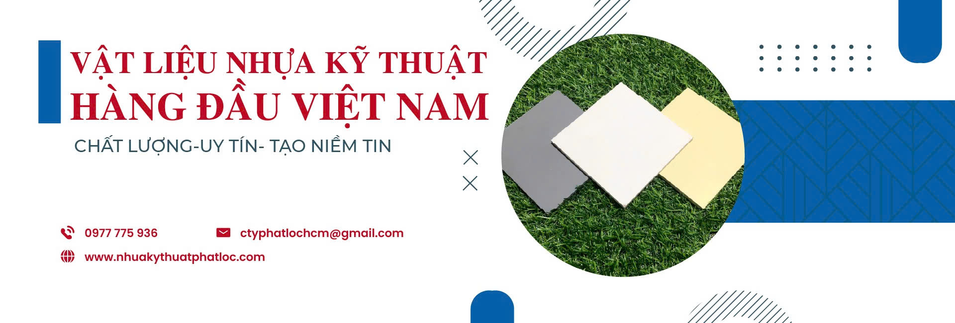 Banner vật liệu nhựa kĩ thuật