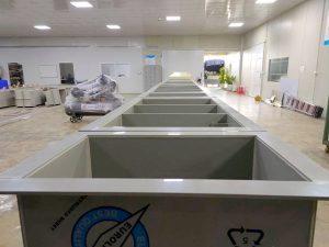 Ứng dụng tấm nhựa PVC làm bể xử lý nước thải