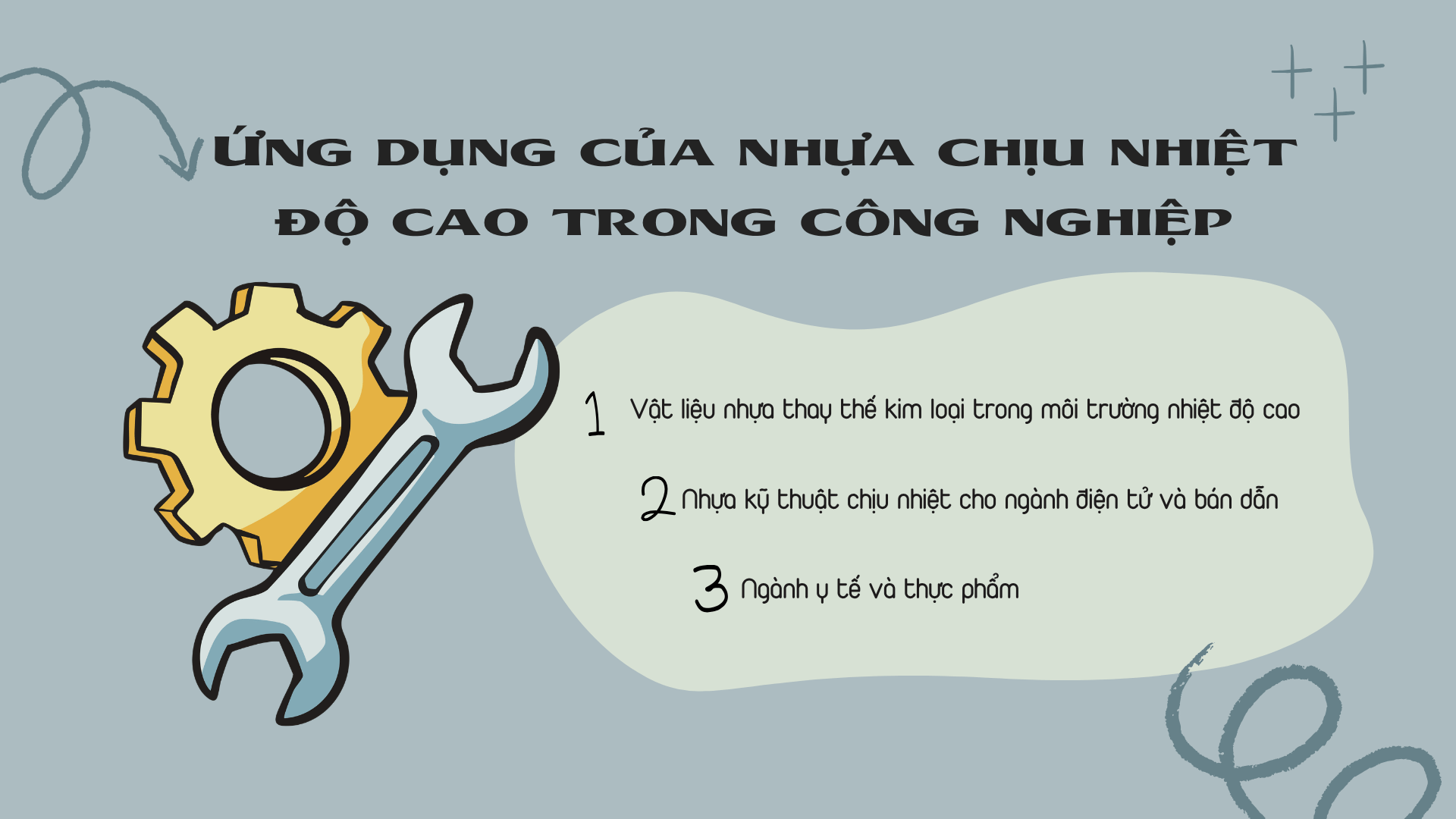 Ứng dụng của nhựa chịu nhiệt độ cao trong công nghiệp