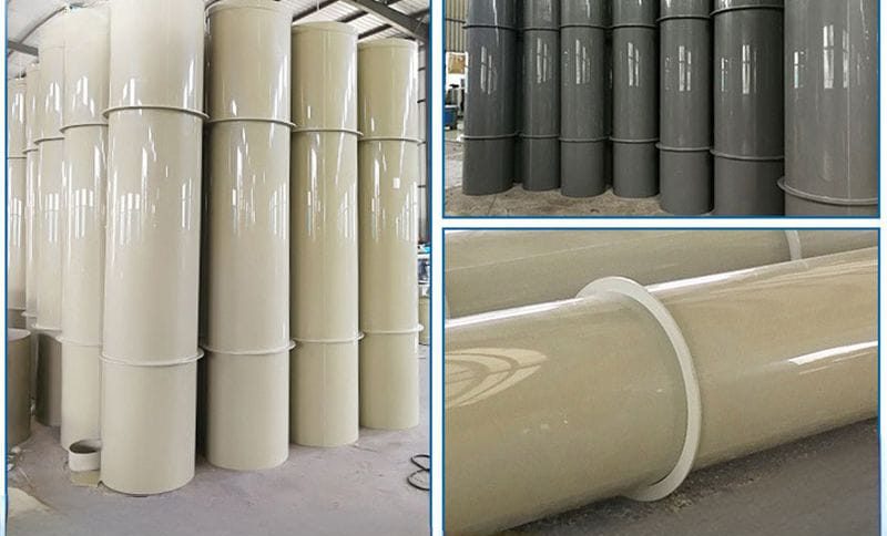 Tấm PVC làm hệ thống thông hút khí